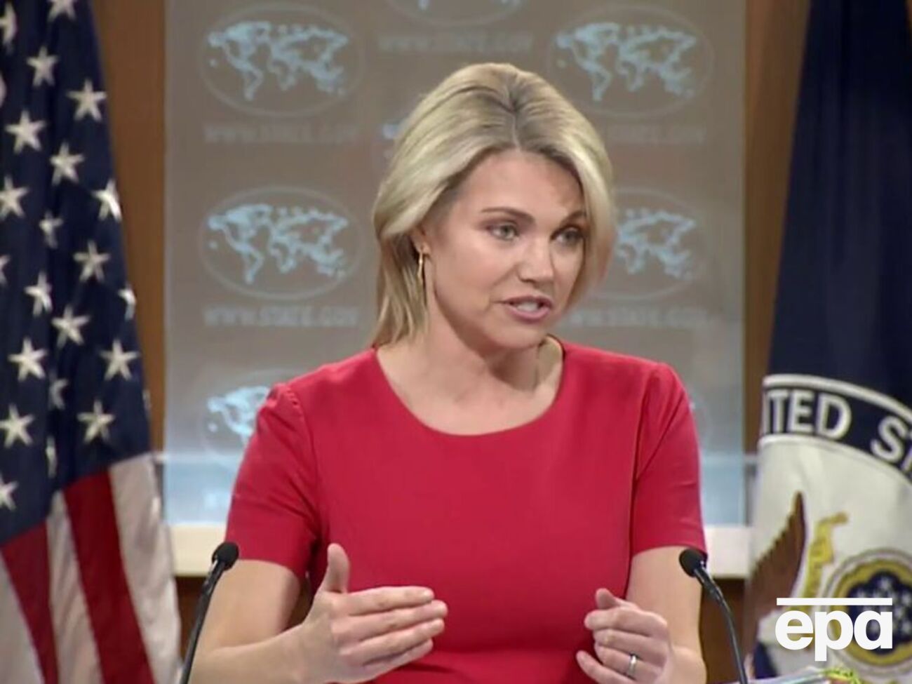 Ноєрт нагадала, що США і РФ "співпрацюють у деяких сферах, незважаючи на суперечності"