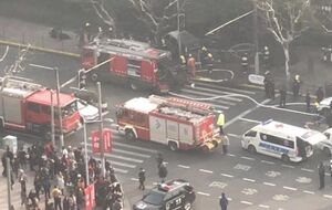 Инцидент произошел в городском районе Хуанпу