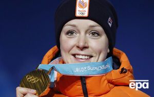 Золото в ковзанярському спорті Морс завоювала 14 лютого