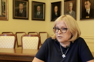 Об отстранении ректора Национального медицинского университета Екатерины Амосовой стало известно 20 февраля