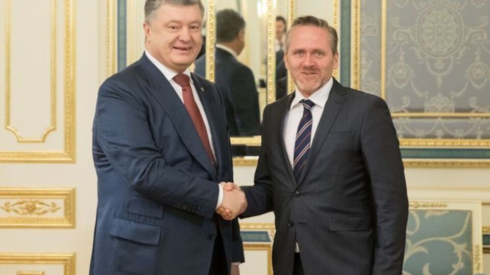 Порошенко подякував Самуельсену за підтримку Данією суверенітету і територіальної цілісності України