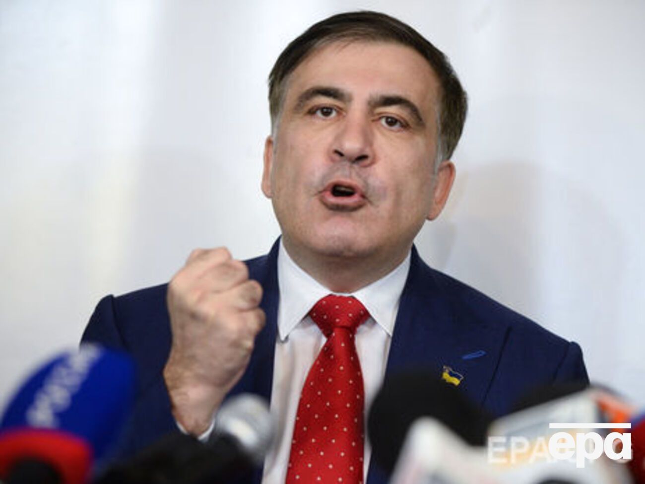 Саакашвили:&nbsp;Как говорят у нас, в Одессе: не дождетесь!