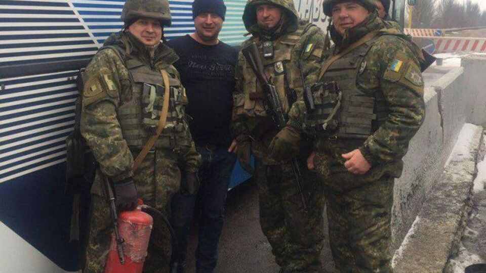 Поліцейські загасили вогонь