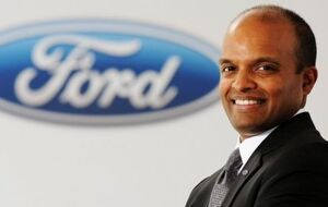 Наир руководил подразделением Ford Motor в Северной Америке с июня 2017 года