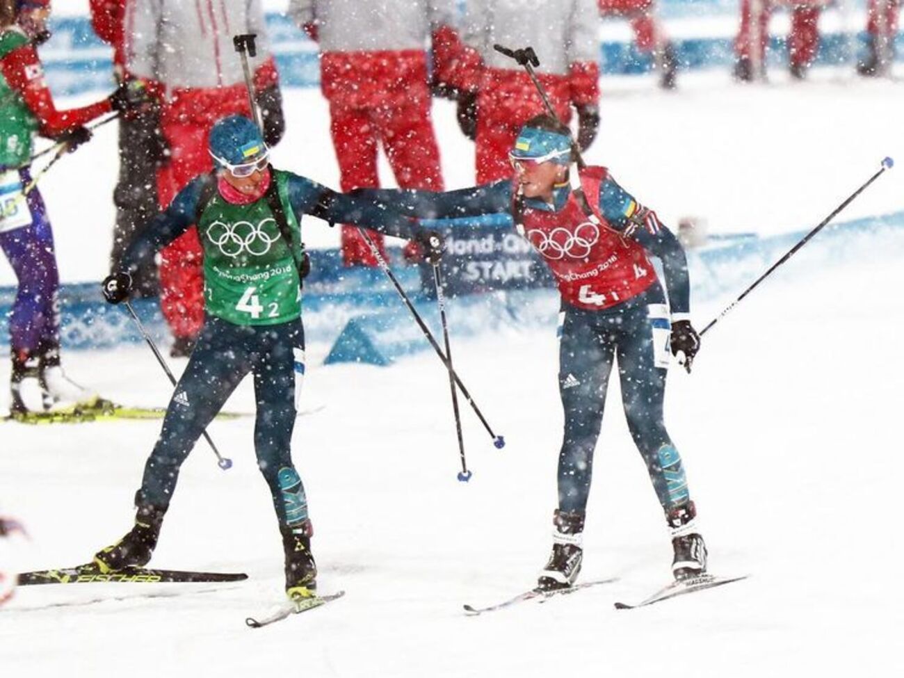 Украинские биатлонистки заняли в эстафете 11-е место