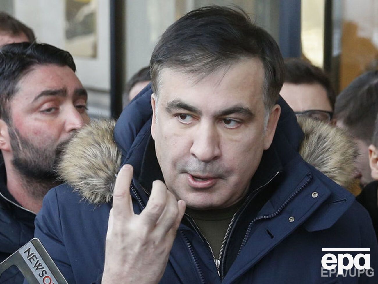 Саакашвили выслали из Украины 12 февраля