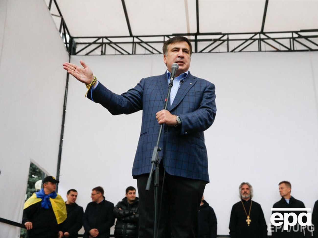 Саакашвили выслали из Украины 12 февраля