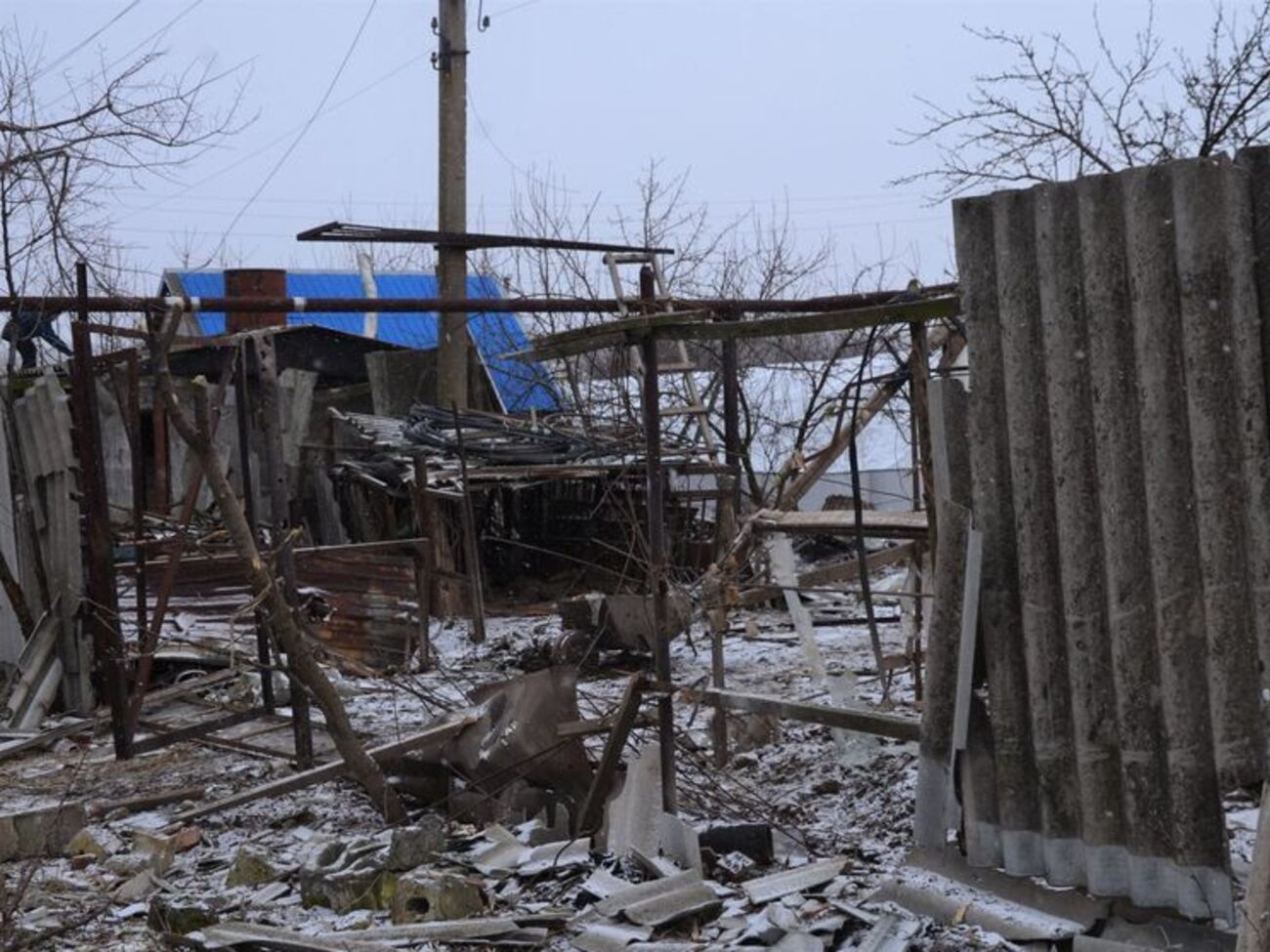Боевики обстреляли Луганское
