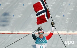 Бьорген выиграла лыжный забег