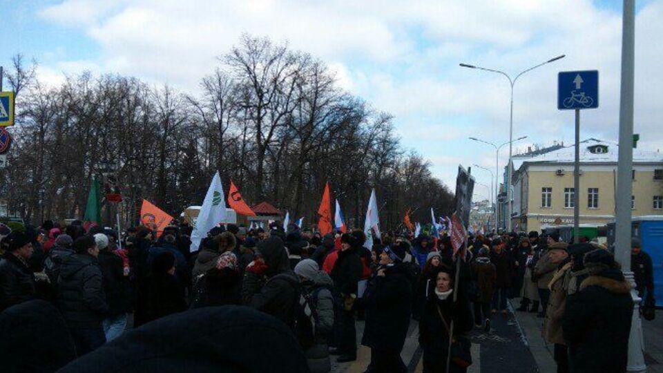 В марше участвовало более 7000 человек
