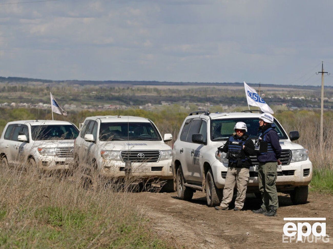 Миссия ОБСЕ покинула базу в Попасной