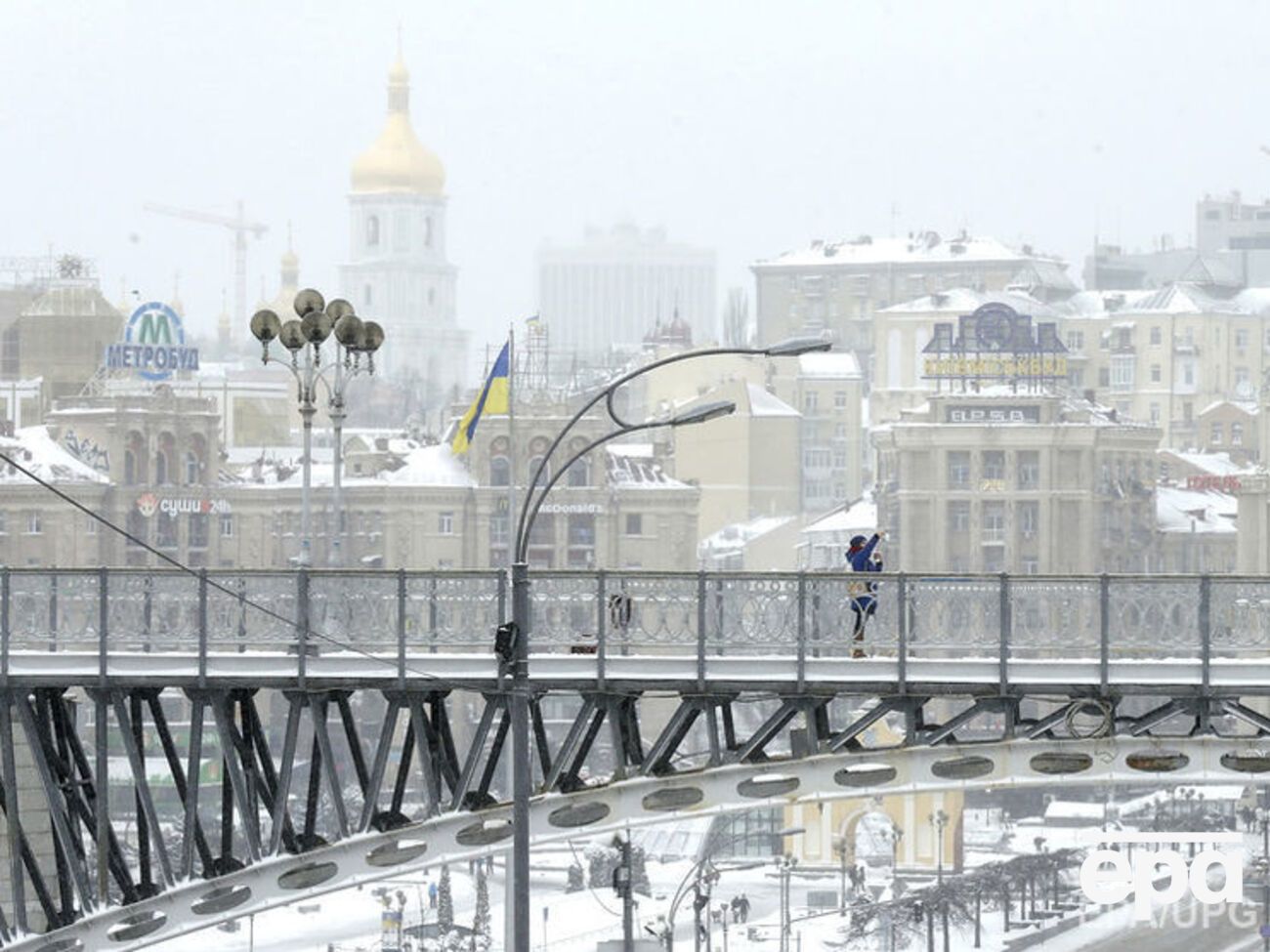 У Києві очікують -16...-19&deg; уночі