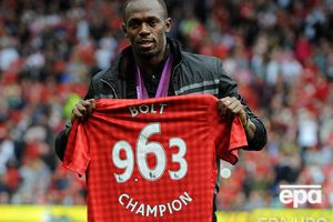 Болт є шанувальником "Манчестер Юнайтед"