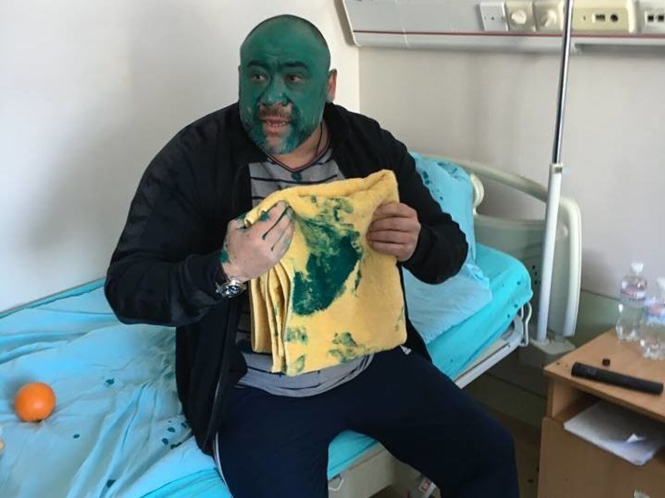 Синицын: От радости Крысин вылил на себя зеленку