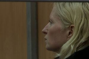 Марина Меньшикова на одному із судових засідань