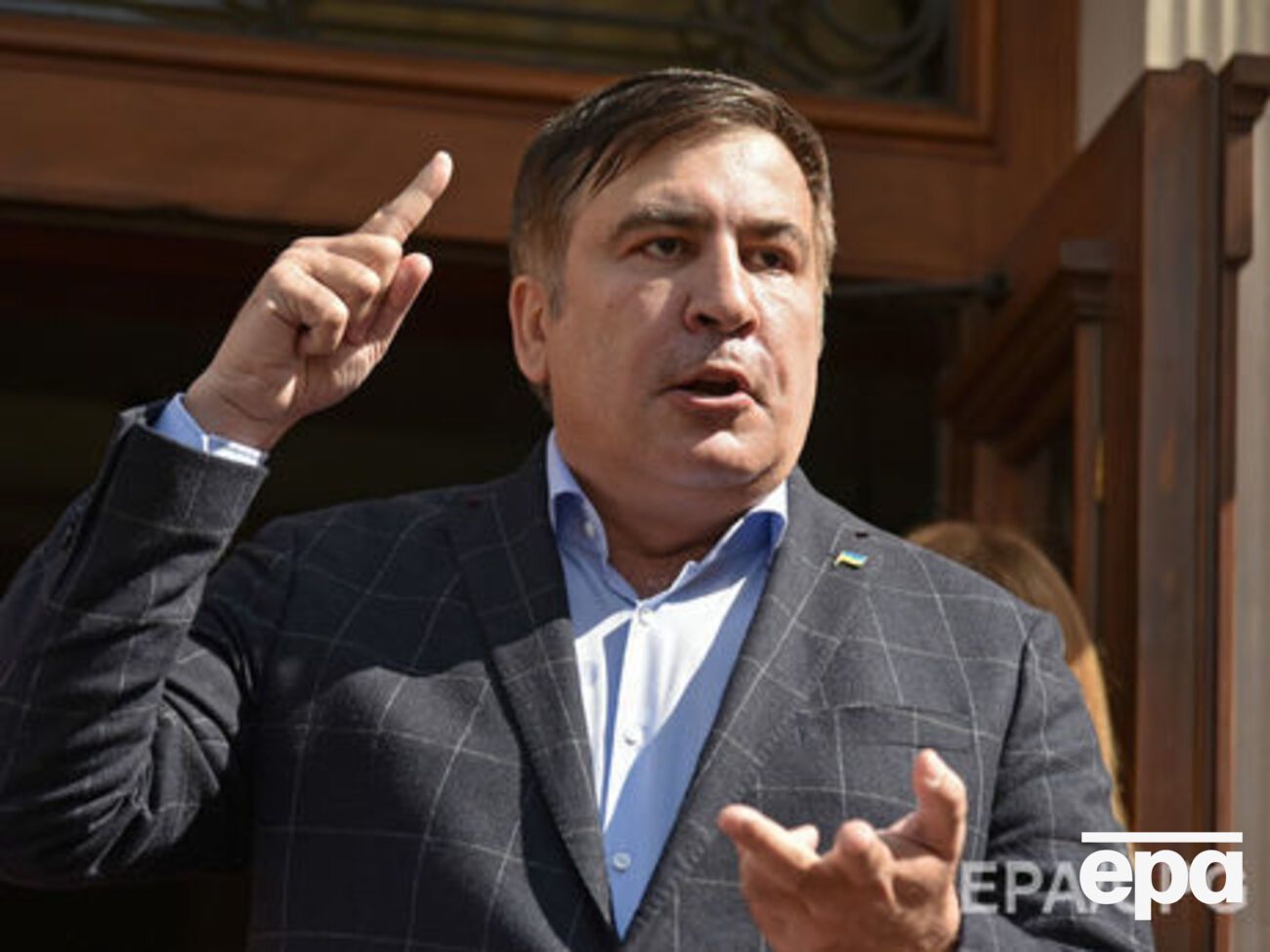 12 февраля Саакашвили выдворили из Украины