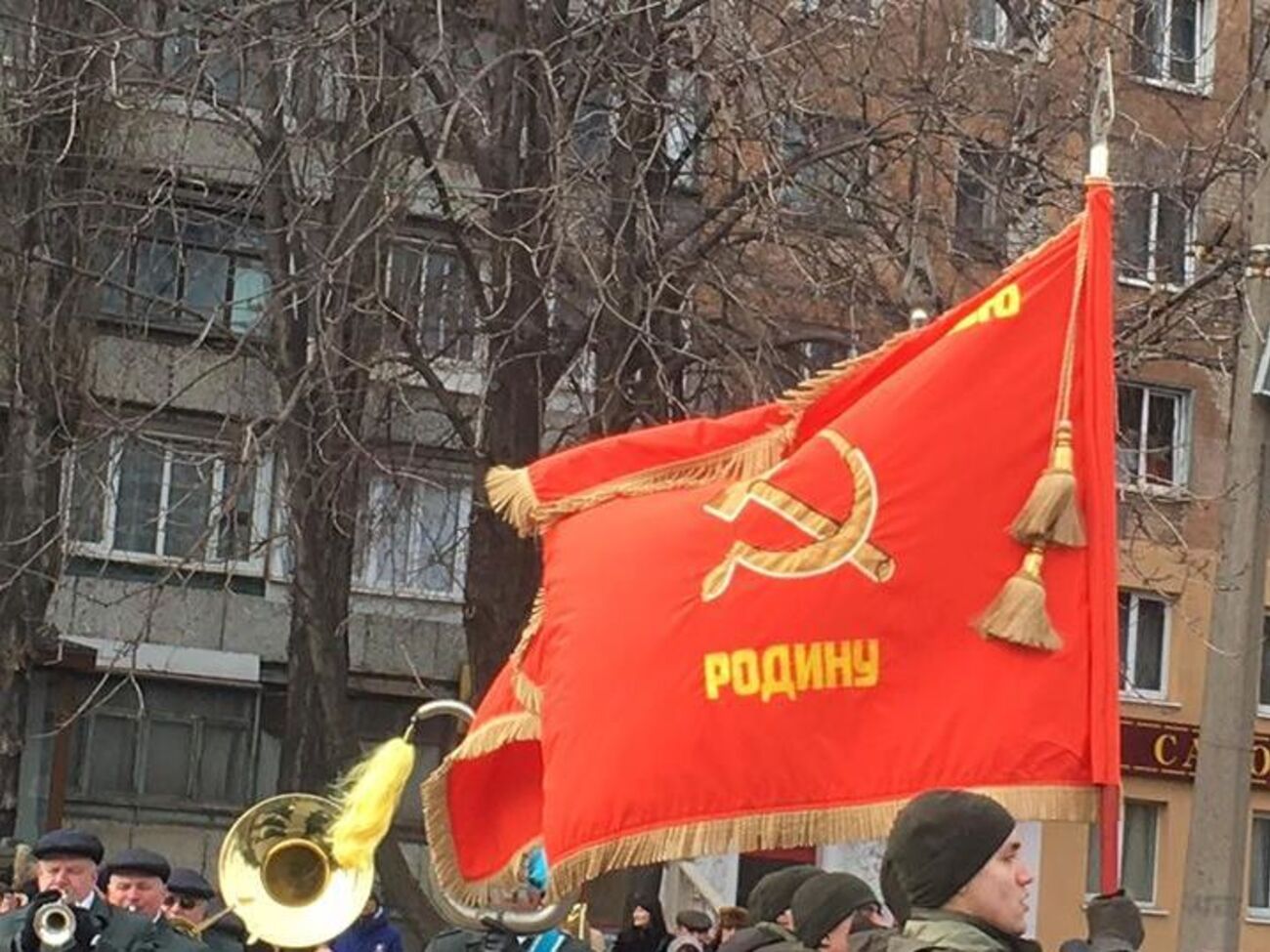 Городской отдел полиции расследует факт использования нацгвардейцами советской символики