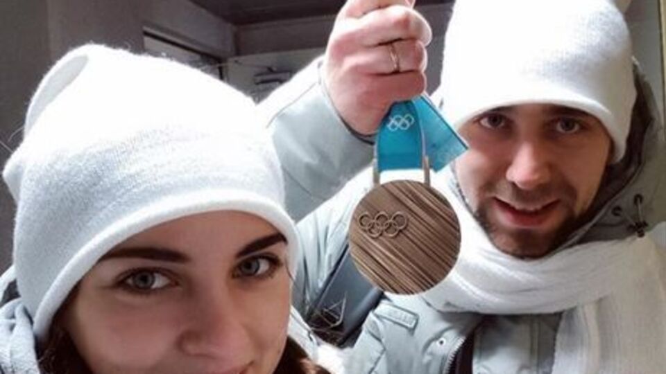 Крушельницкий выиграл бронзовую награду в паре с Анастасией Брызгаловой