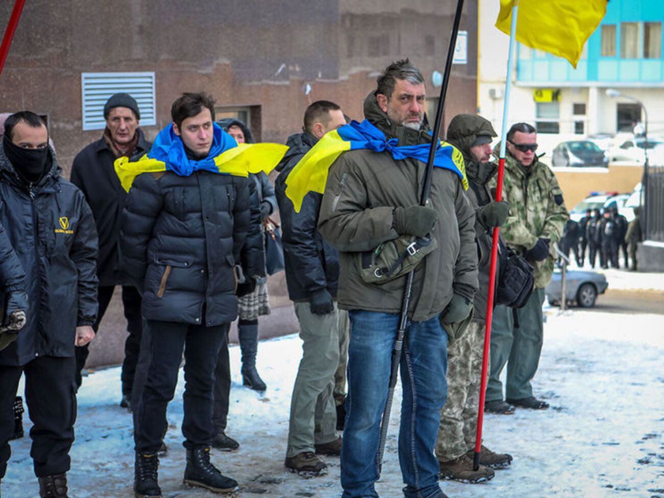 В акции приняли участие активисты патриотических организаций