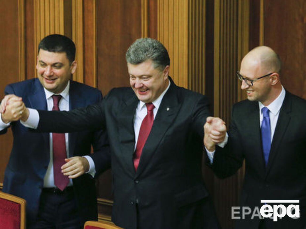 По данным издания, Гройсман, Порошенко и Яценюк будут работать вместе