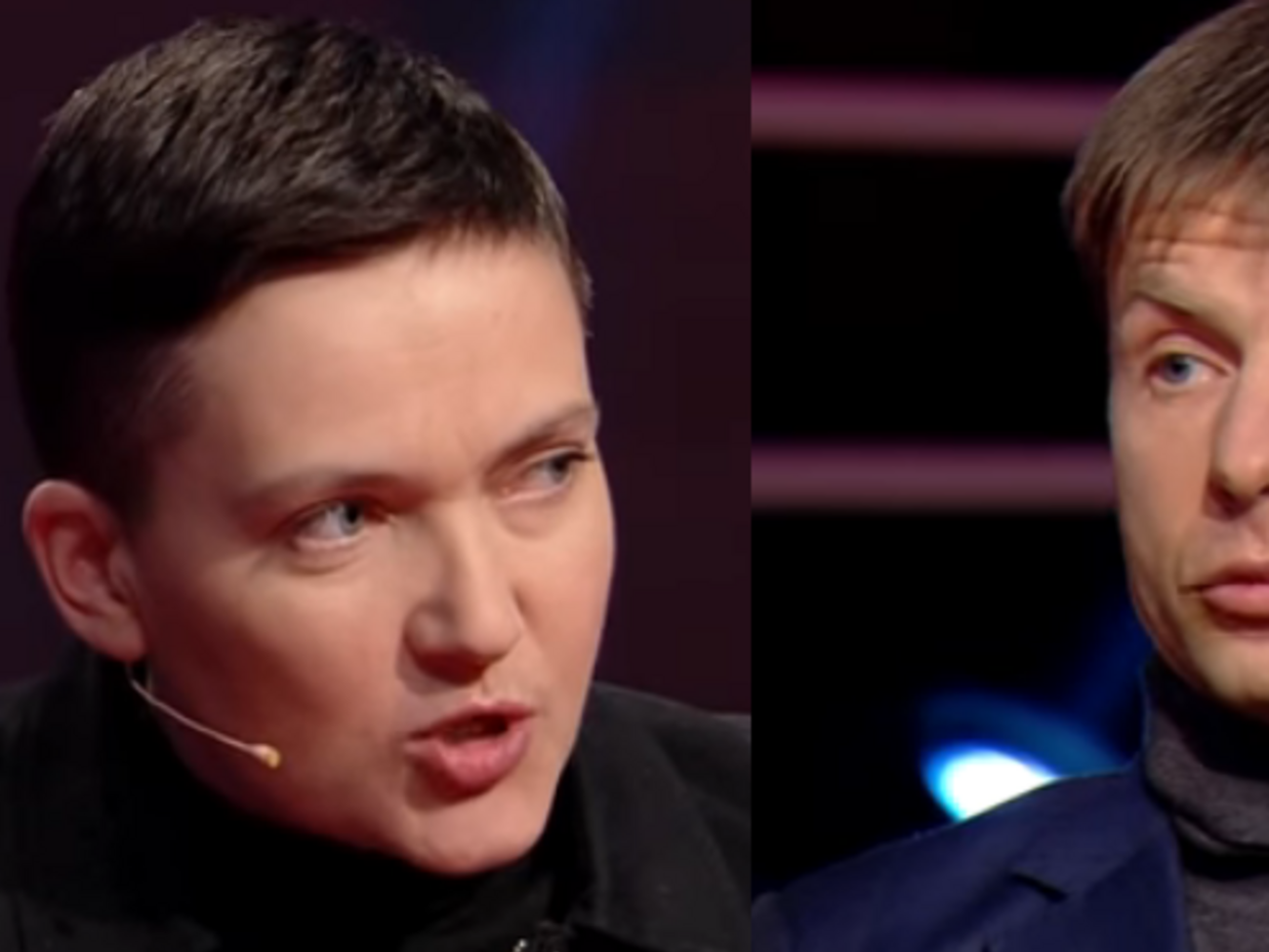 Савченко і Гончаренко намагалися з'ясувати, хто з них краще володіє українською