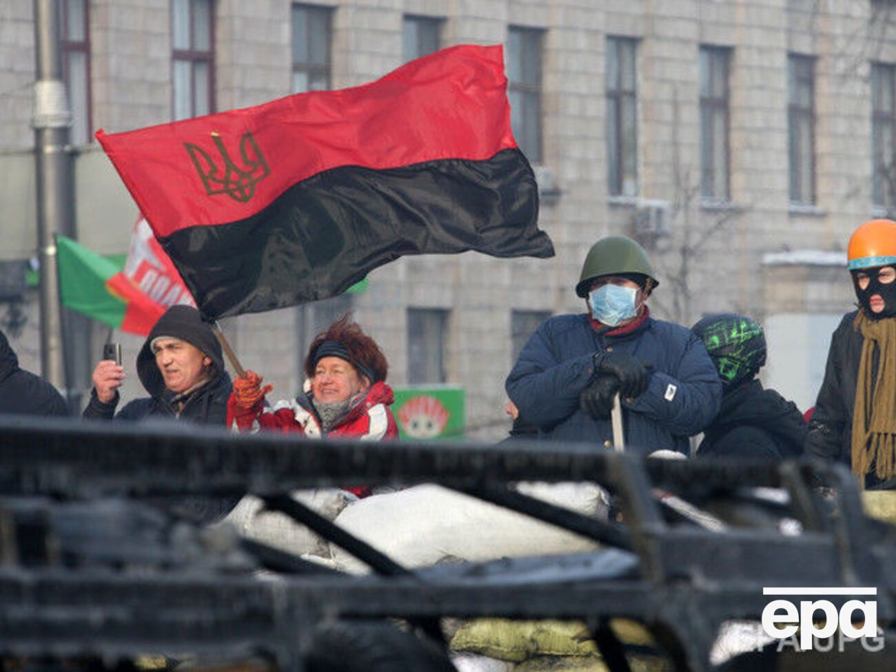Красно-черный флаг будут вывешивать в Тернополе