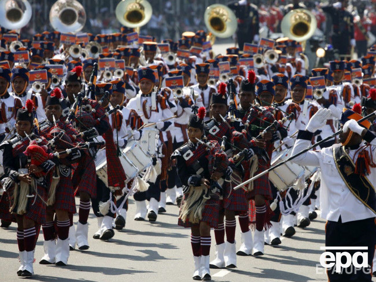 На Шри-Ланке прошел парад