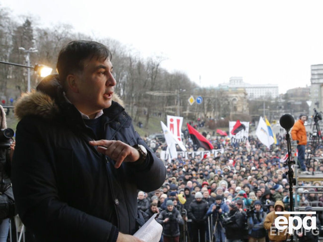 Саакашвили: Мы будем бороться, мы будем сражаться