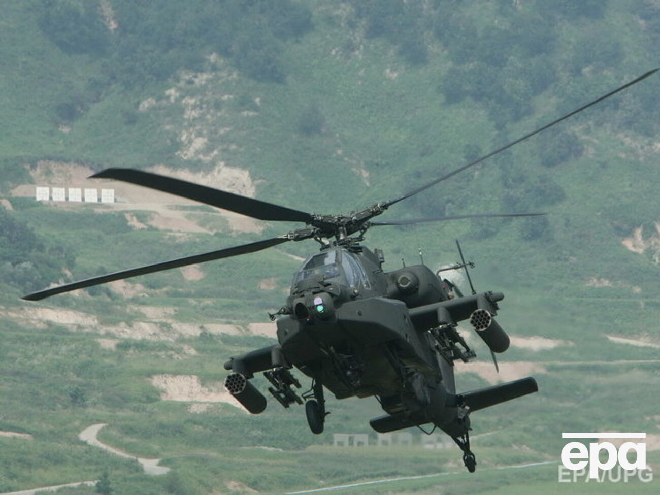 Вертолет Apache потерпел крушение в Японии