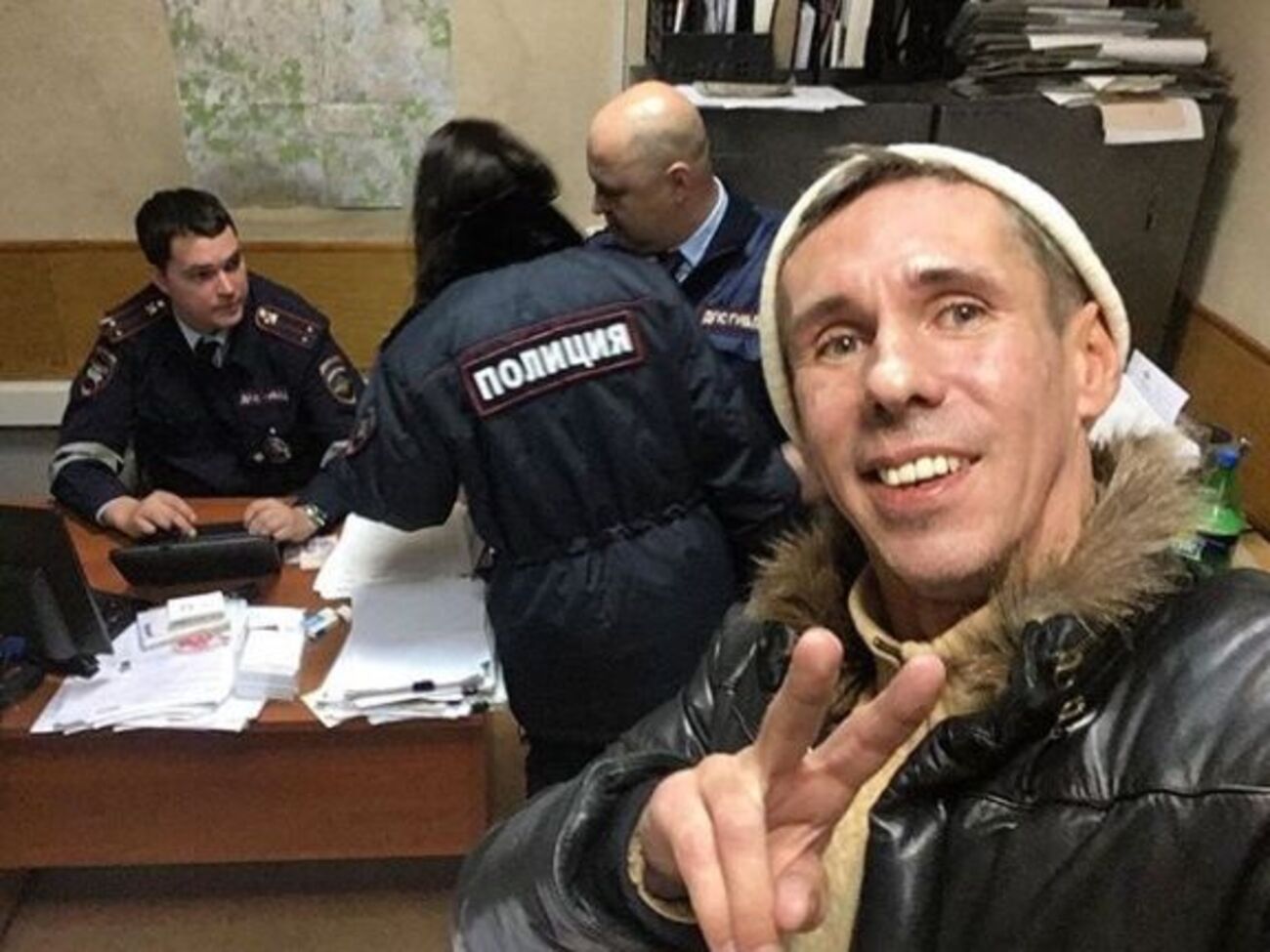 Панін оприлюднив в Instagram фото, яке підтверджує, що затриманим є саме він