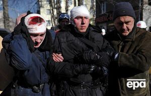 Несколько сотрудников МВД пострадало в столкновениях 18 февраля 2014 года