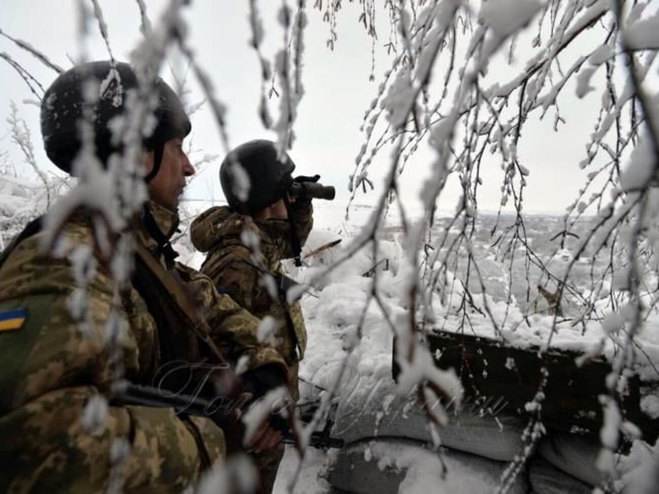 Українських військових обстрілювали біля Лебединського та Луганського