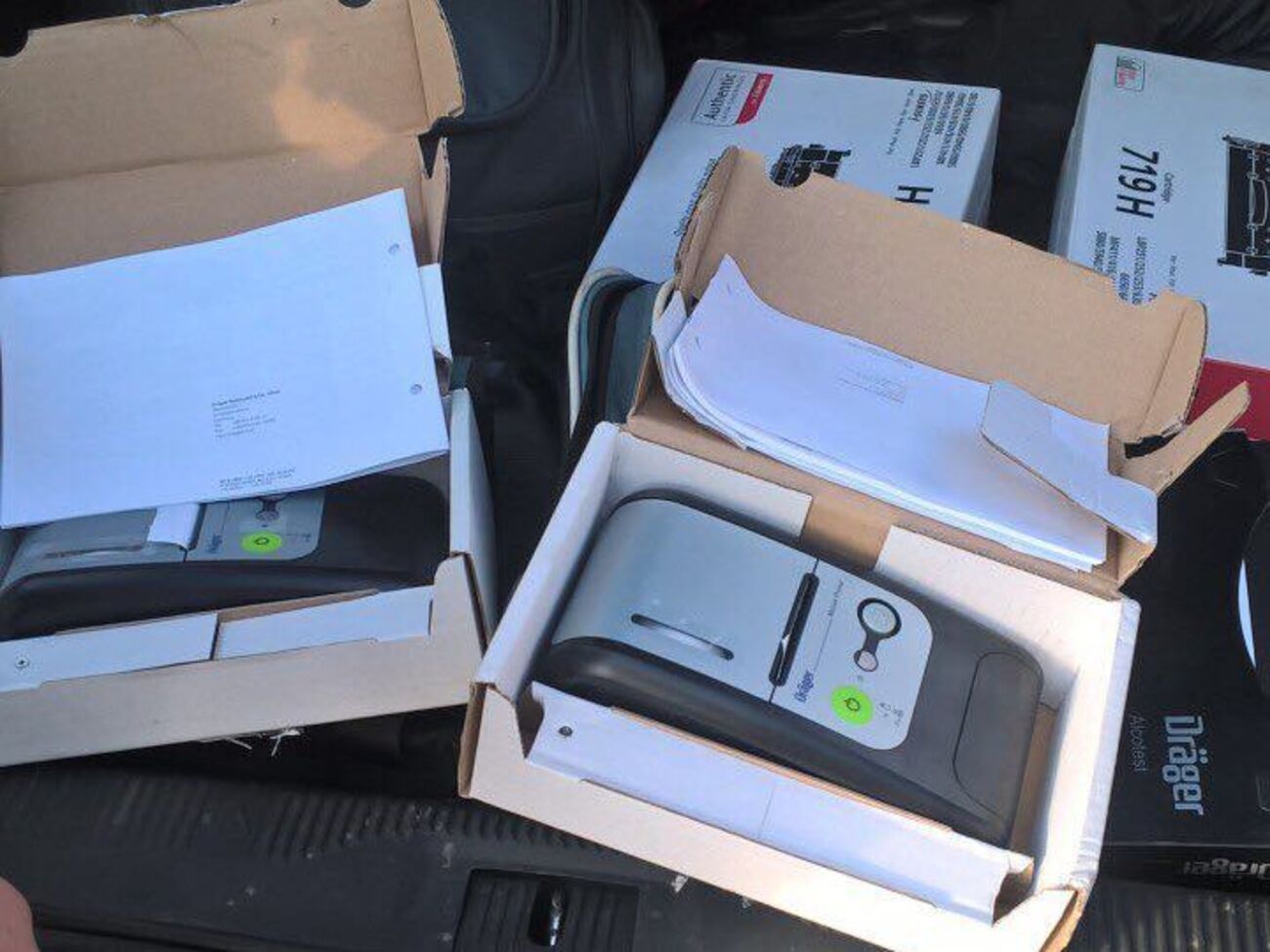 Алкотестеры предназначались для использования "МВД ДНР"