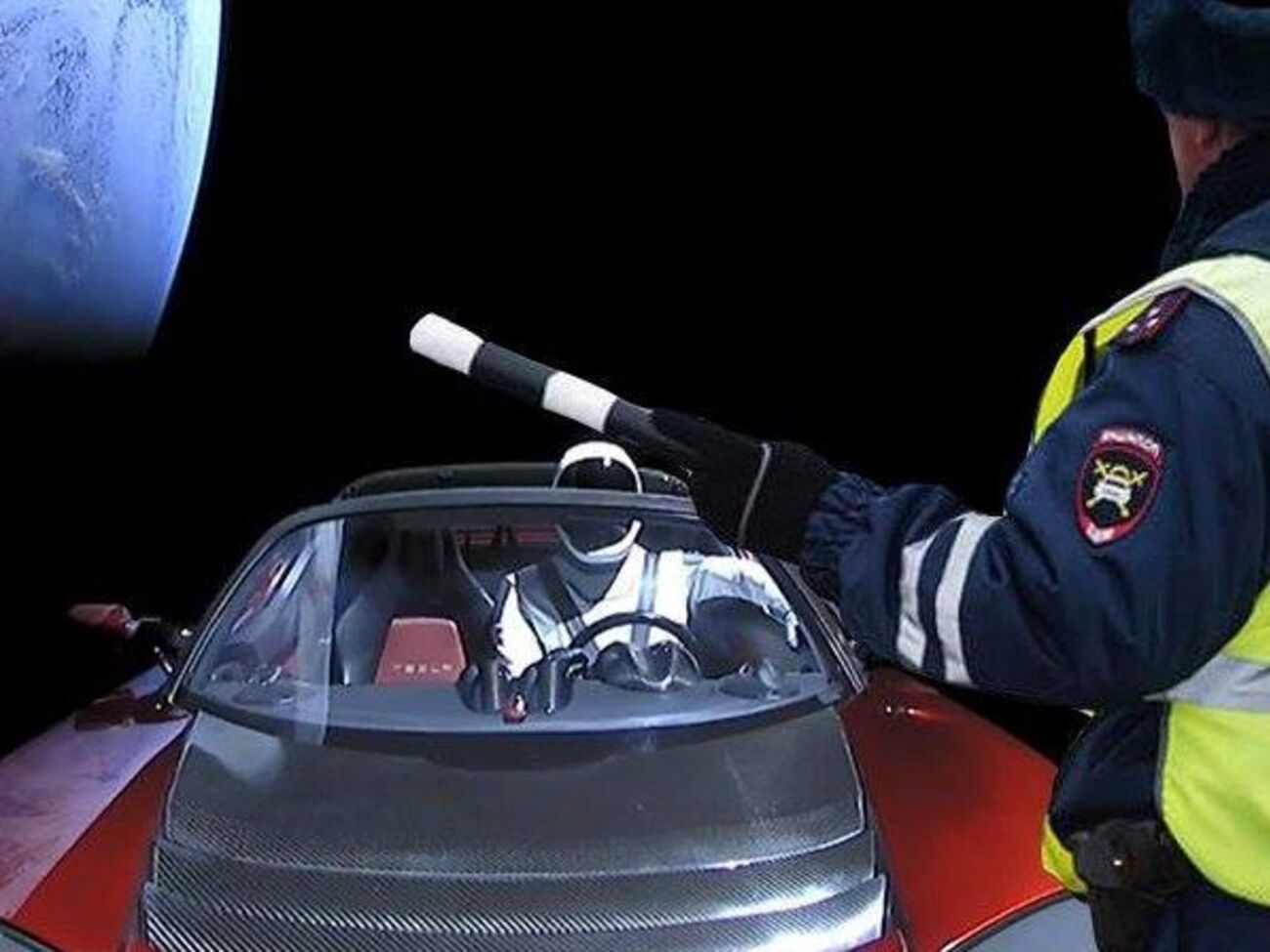 Соцсети отреагировали на запуск Tesla в космос