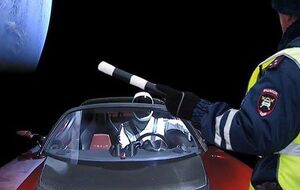 Соцсети отреагировали на запуск Tesla в космос
