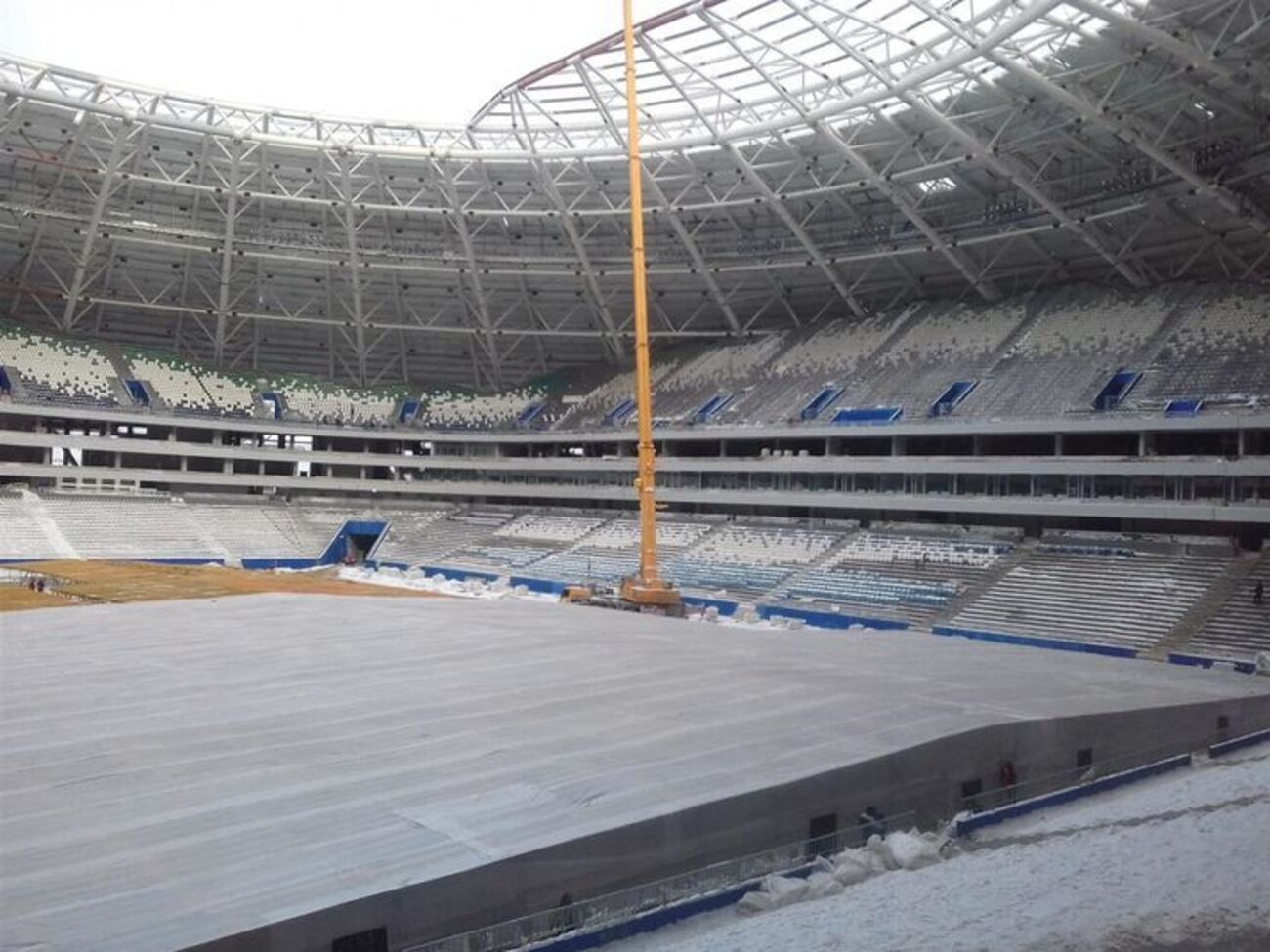 Конструкцию уже восстановили