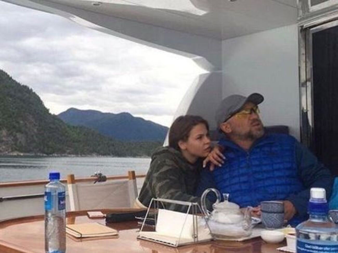Рыбка публиковала в Instagram фотографии отдыха с Дерипаской