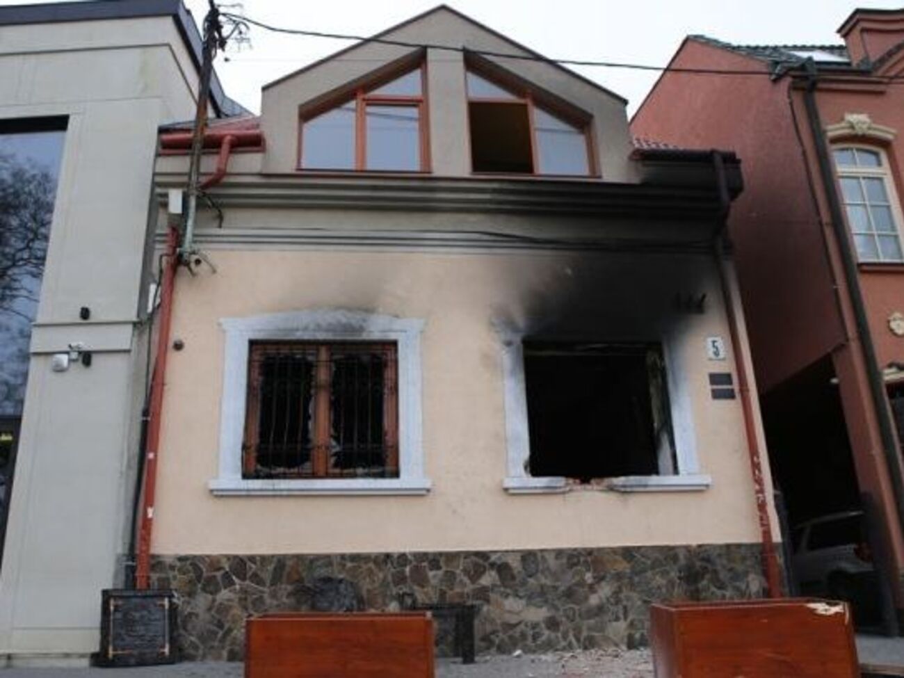 Офіс Товариства угорської культури Закарпатя двічі підпалювали