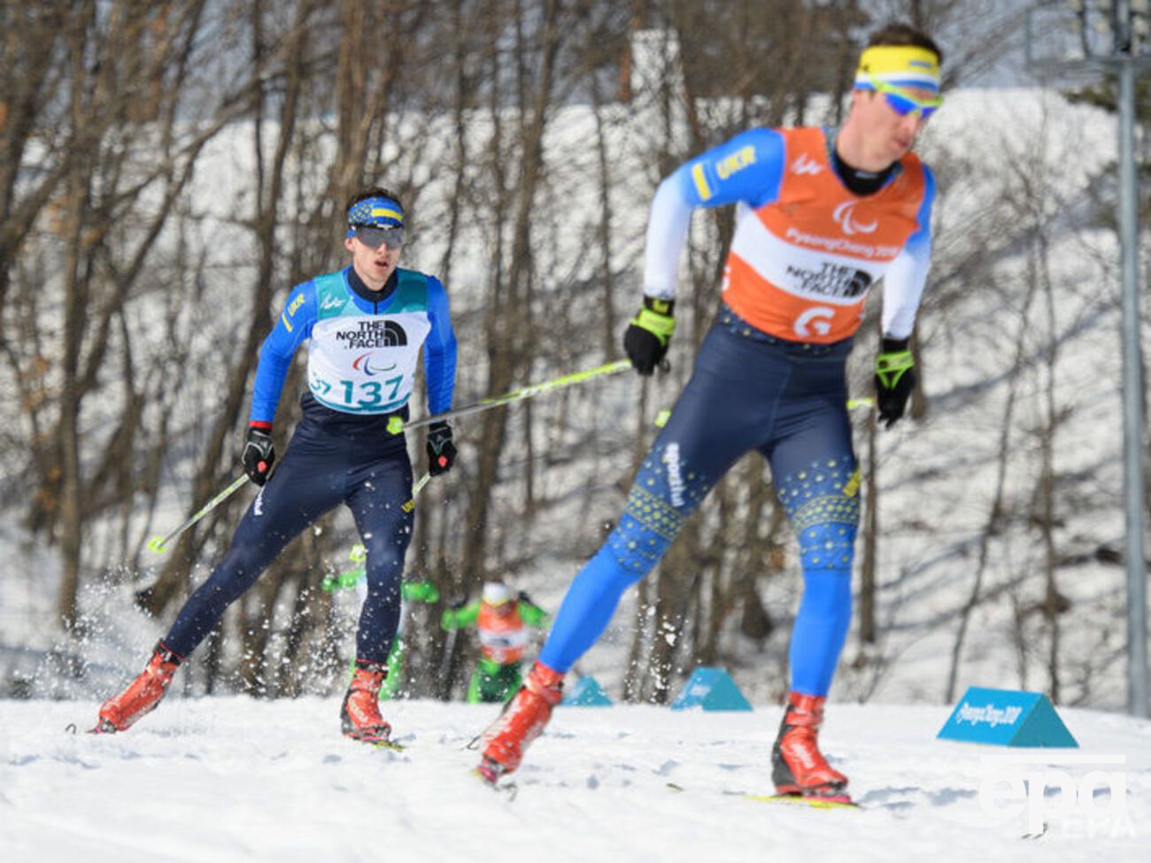 Украинские спортсмены завоевали золотую и бронзовую награды в биатлонном спринте на 7,5 км
