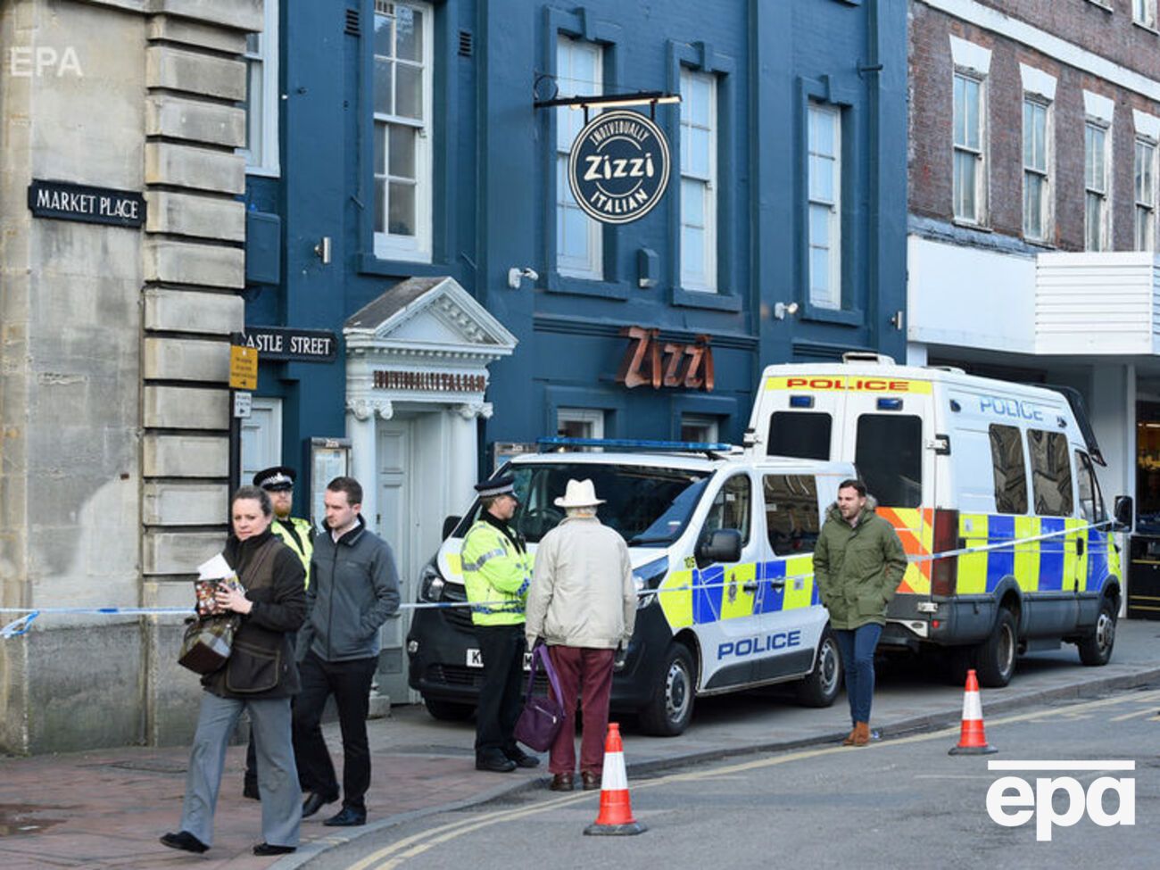 В&nbsp;Zizzi Скрипаль и его дочь обедали