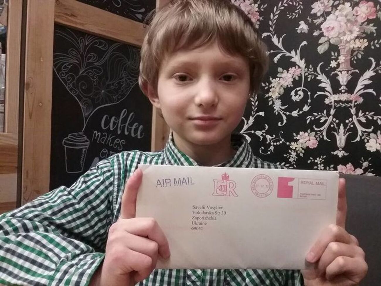 10-летний школьник получил письмо из Букингемского дворца