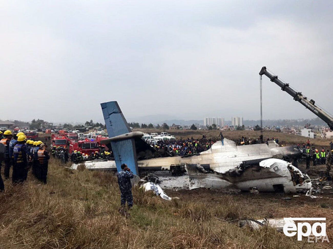 Літак розбився під час приземлення