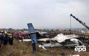 Самолет разбился при заходе на посадку