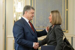12 марта Могерини встретилась с Порошенко