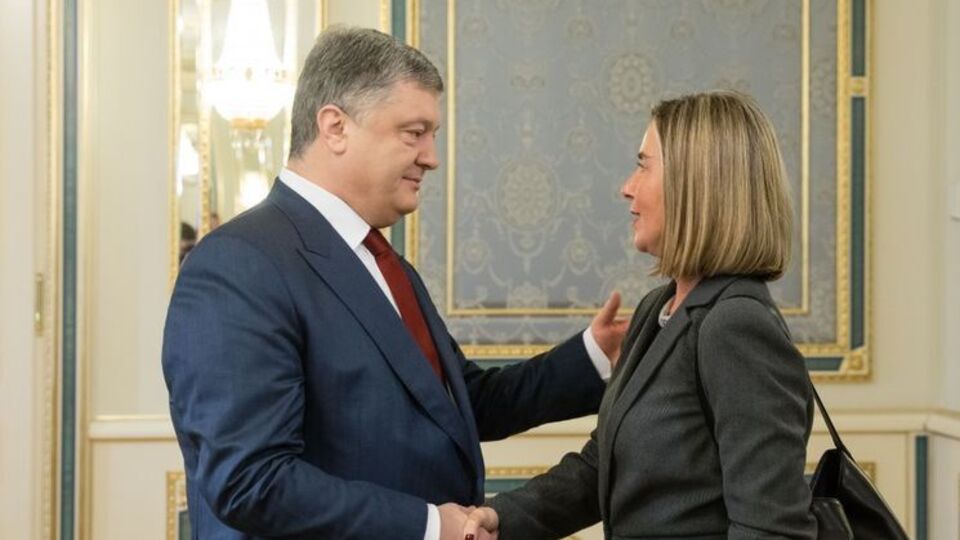 12 березня Могеріні зустрілася з Порошенком