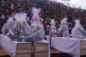 В Руанде хоронят 16 человек, которые погибли от удара молнии