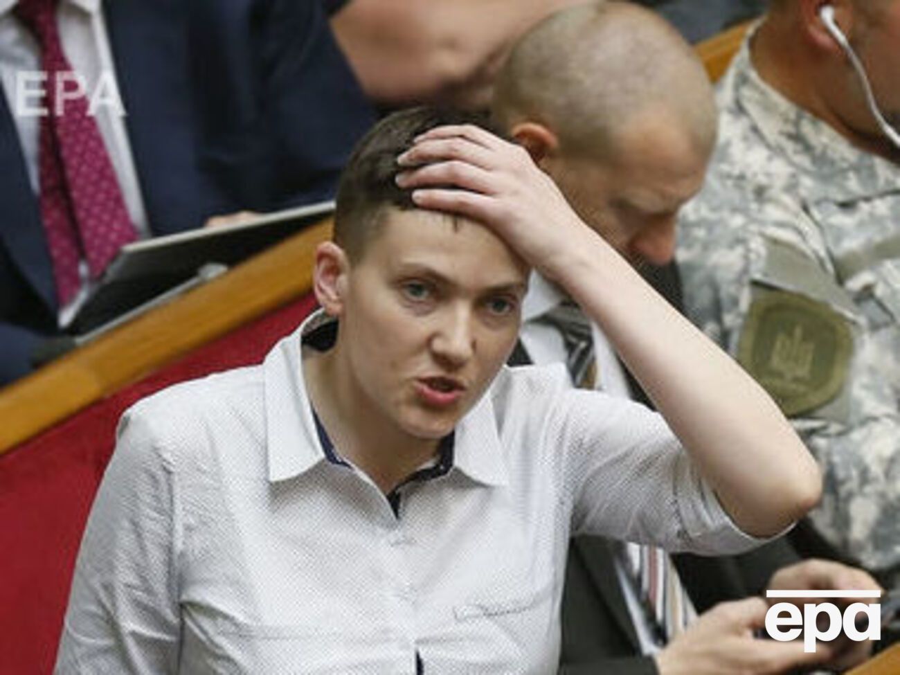 У Савченко заявили, что она отправилась с рабочим визитом в ПАСЕ