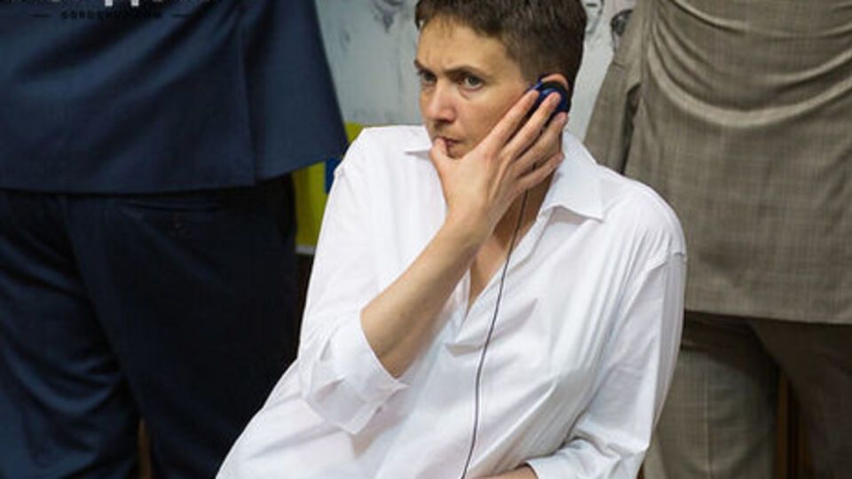 Сейчас Савченко находится в Страсбурге
