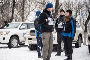 Місія ОБСЄ поспілкувалася з постраждалими внаслідок вибуху в Донецьку