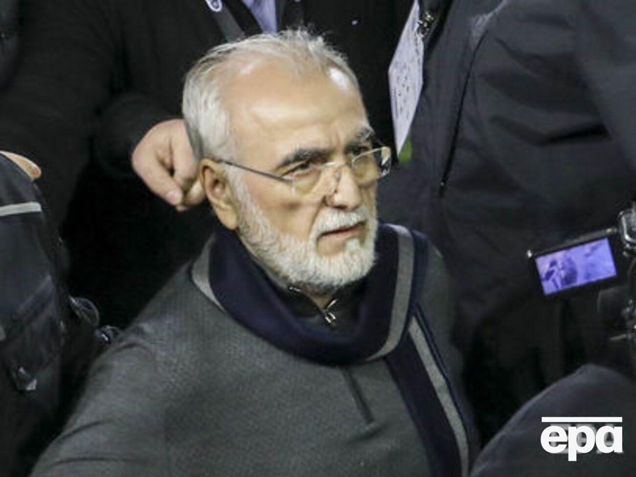 Саввиди выбежал на поле во время матча